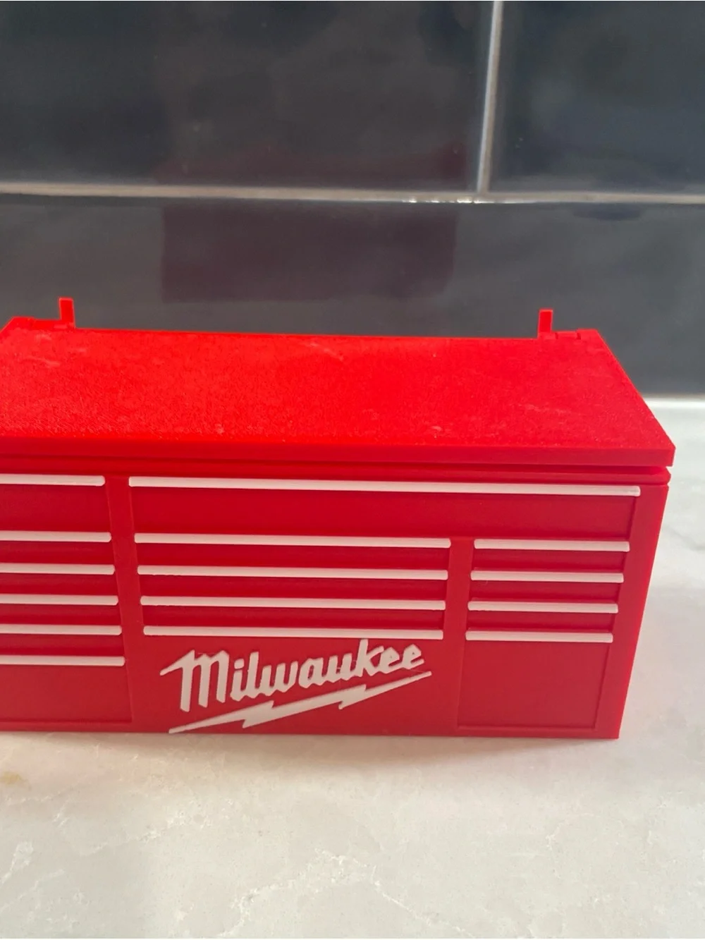 Milwaukee Red Tool Chest Organizer for office or Desk